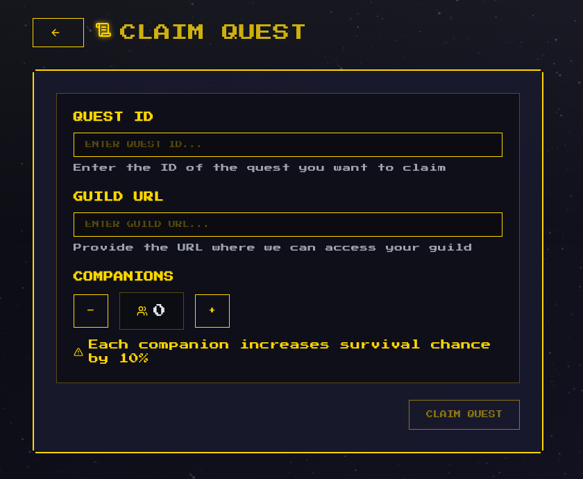 Claim Quest