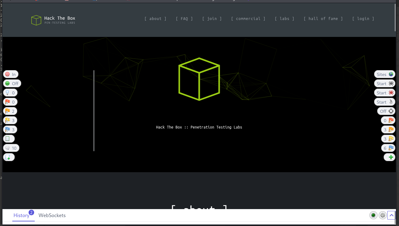Landing page