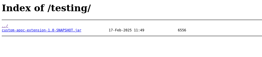 Testing page